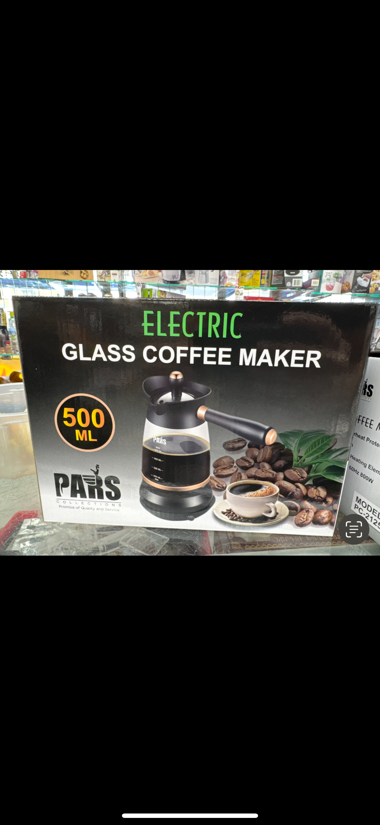 Electric Glass Coffee maker