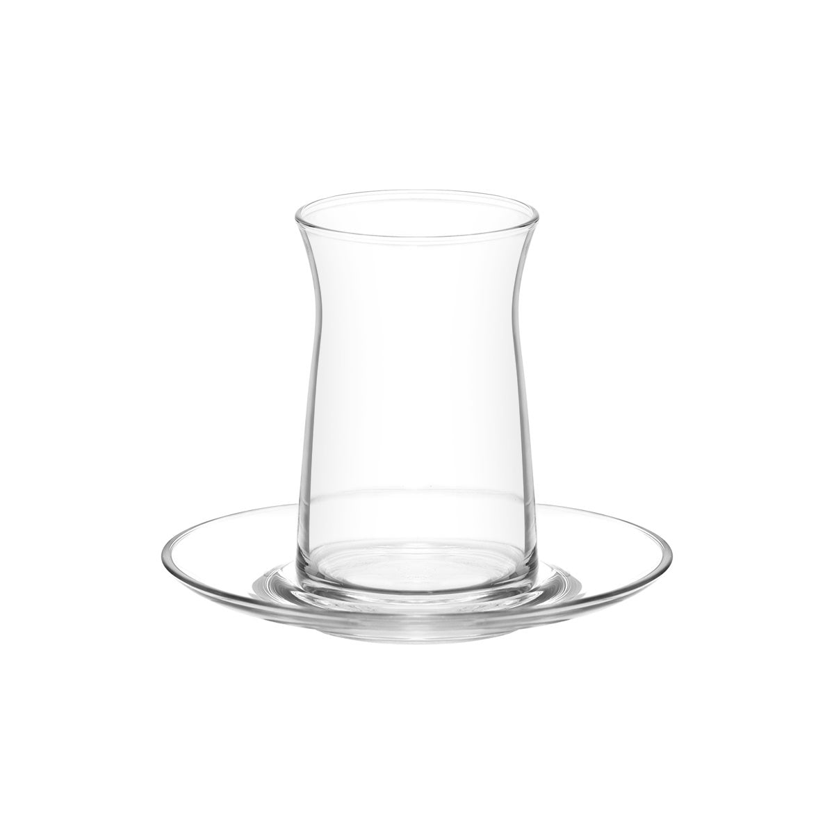 VERA Tea Glass and Saucer 12 PCS SET Gift Box 6oz