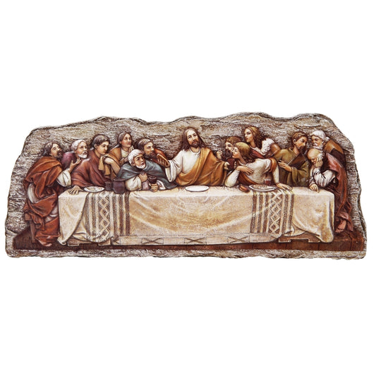 5"H THE LAST SUPPER PLAQUE RENAISSANCE COLLECTION