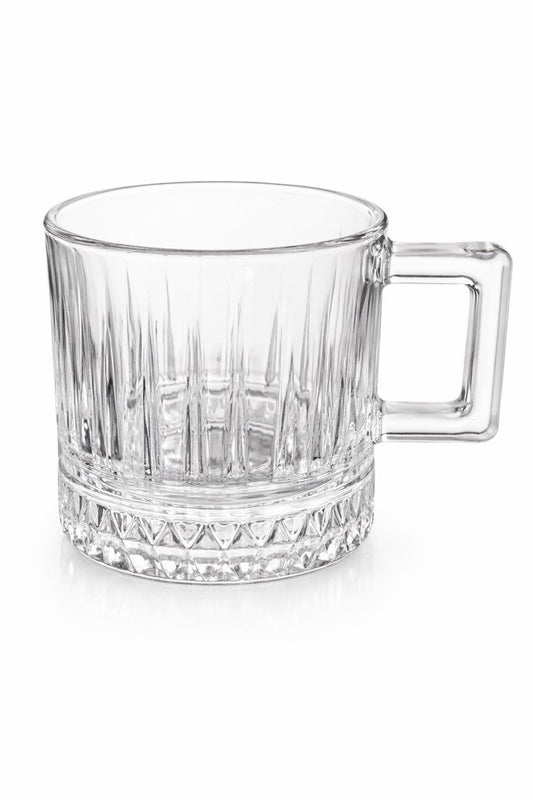 8 oz, 6 Pcs Glass Cup Set – 8 Set/Ctn