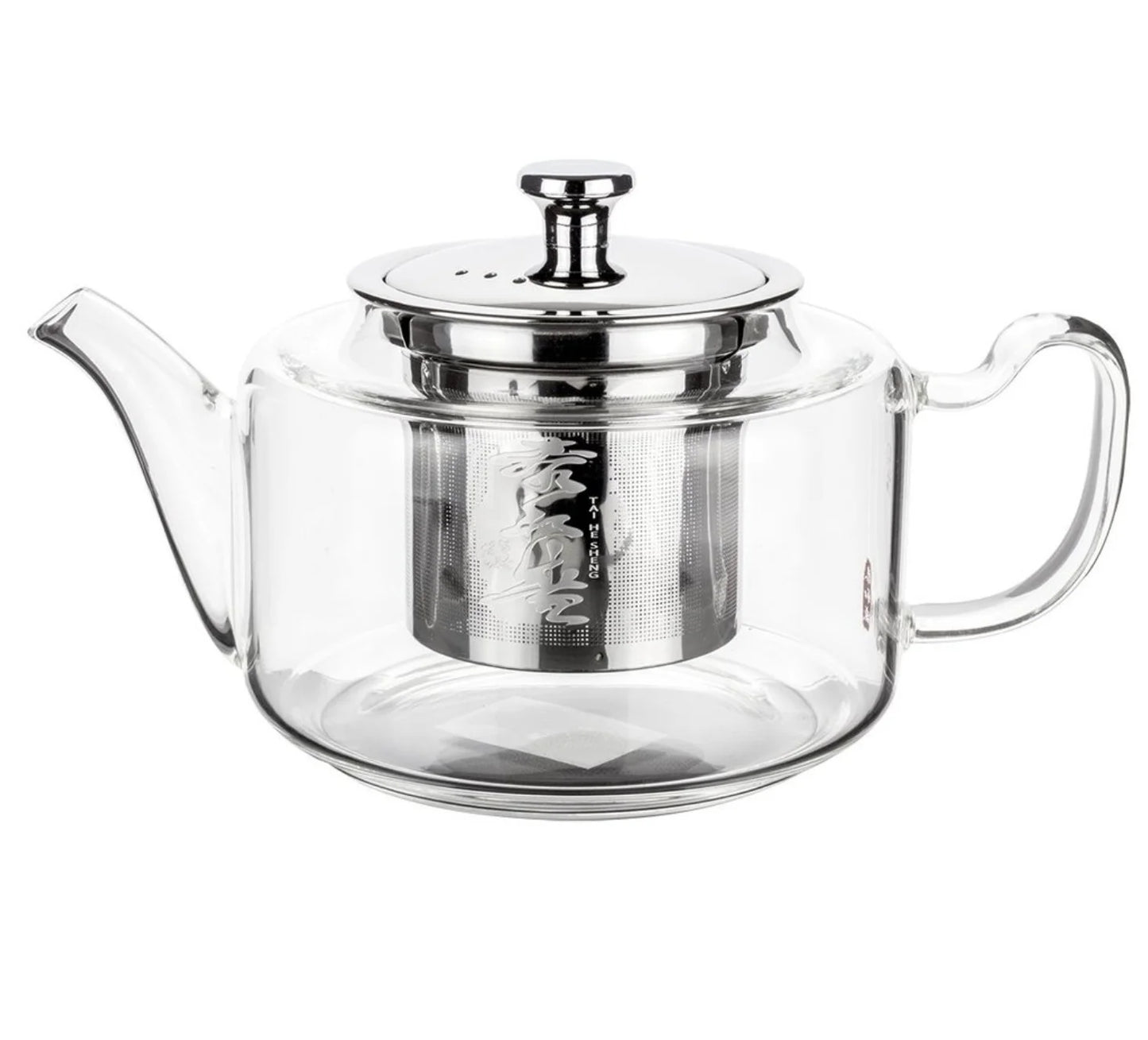High Borosilicate Glass Teapot 180ml 48Pcs/Ctn