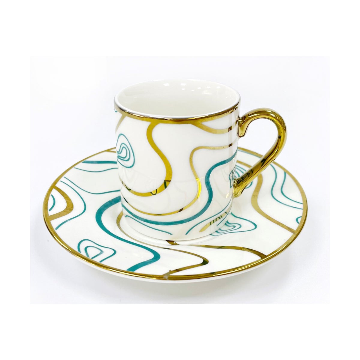Coffee Cup 12pc Set Bone China 100cc